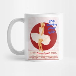 The seven year itch, marilyn monroe movie poster Mug